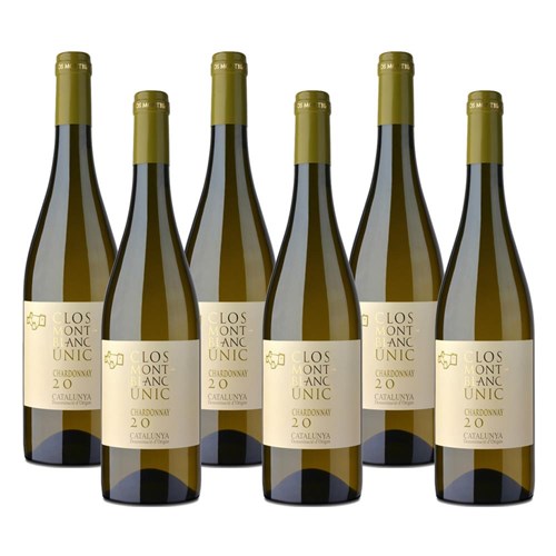 Case of 6 Clos Montblanc Unic Chardonnay 75cl White Wine